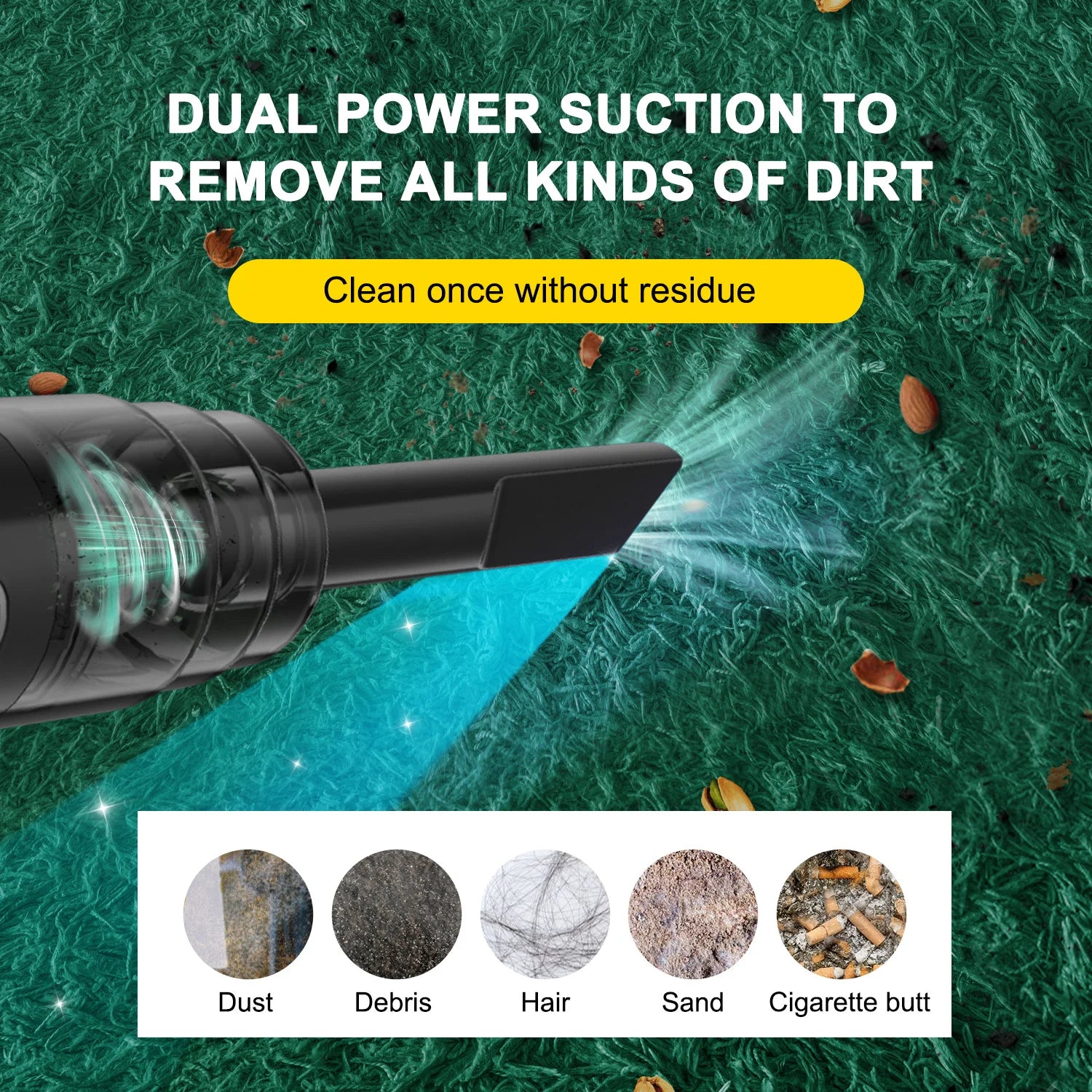 Portable Car Vacuum Cleaner