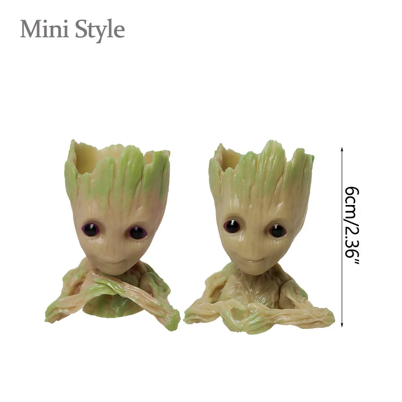Office Desktop Display Cartoon Groot Figurines Handicrafts Decor