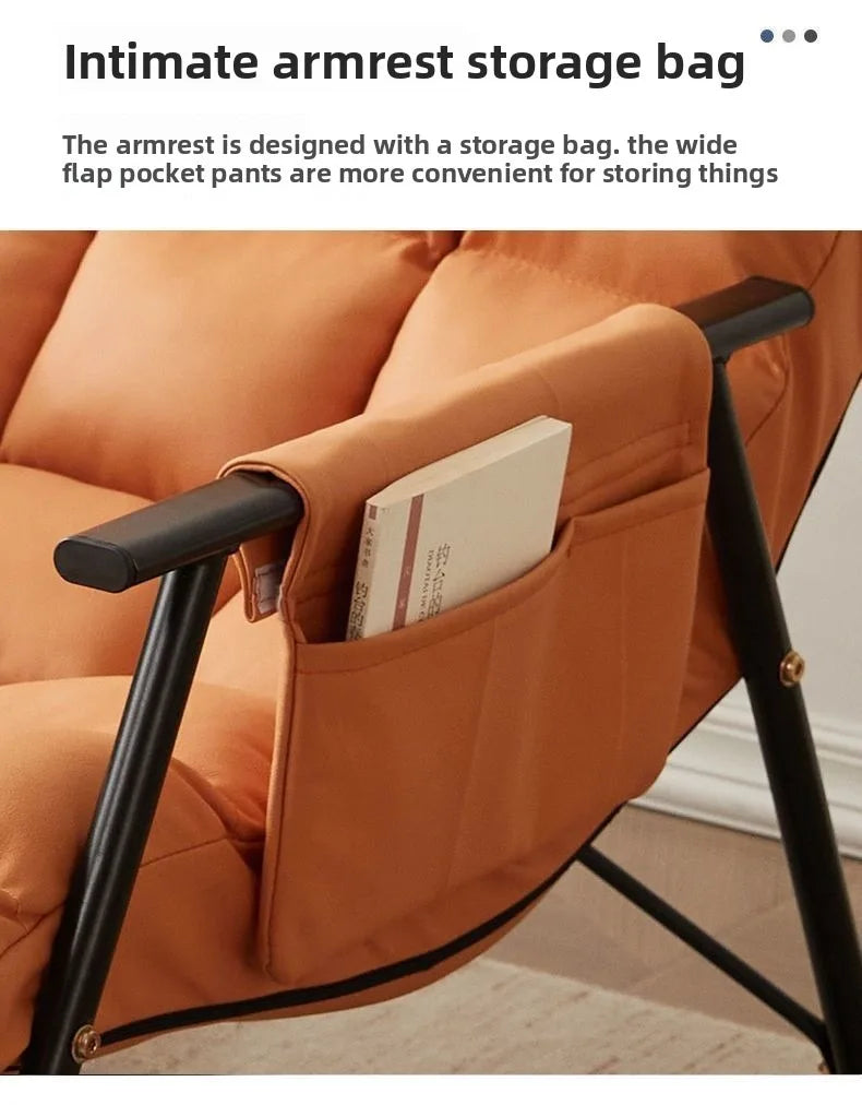 Sofa rocking chair, home balcony bedroom single sofa chair