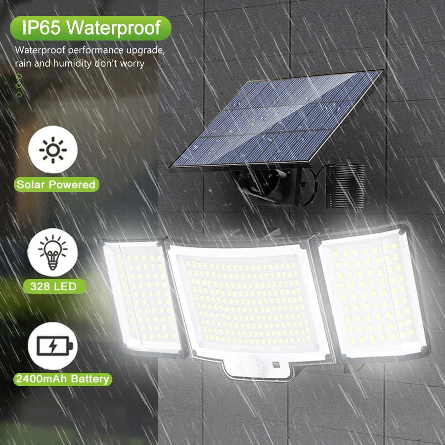 Outdoor Security with Solar Flood Lights