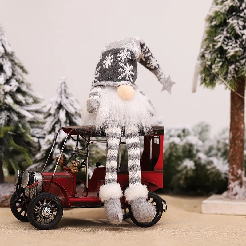 20/30cm LED Faceless Doll Elf Gnome with Lights Festive Decoration Home Navidad Gift