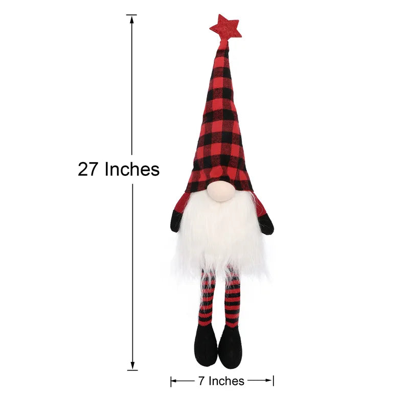 20/30cm LED Faceless Doll Elf Gnome with Lights Festive Decoration Home Navidad Gift