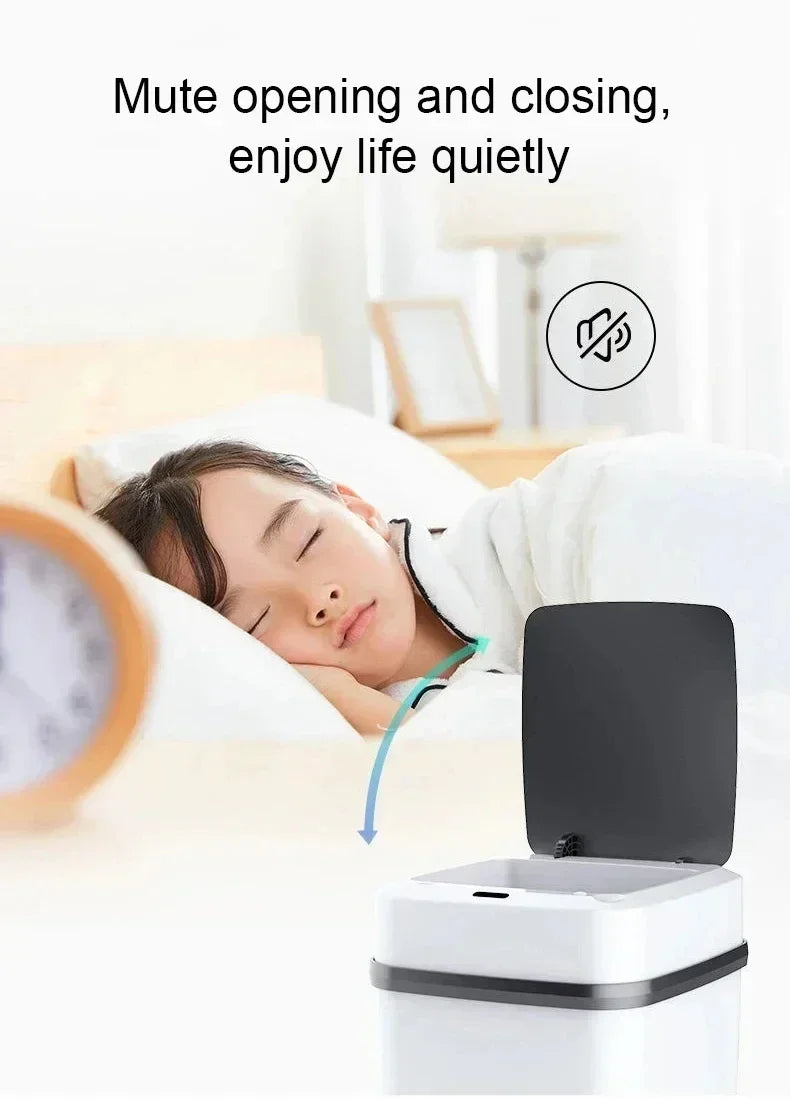 Smart Trashbin Automatic Sensor Large Capacity Touchless for Home