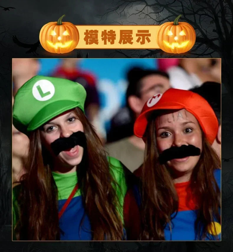 Super Marios Bros Cartoon Hat Adult Kids Game Children Cosplay Gifts