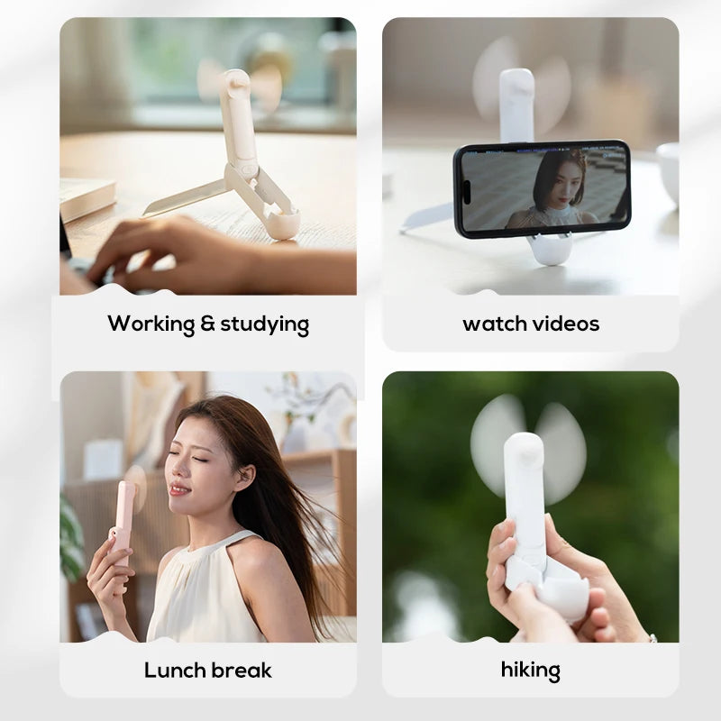 Multifunction Handheld Mini Electric Fan