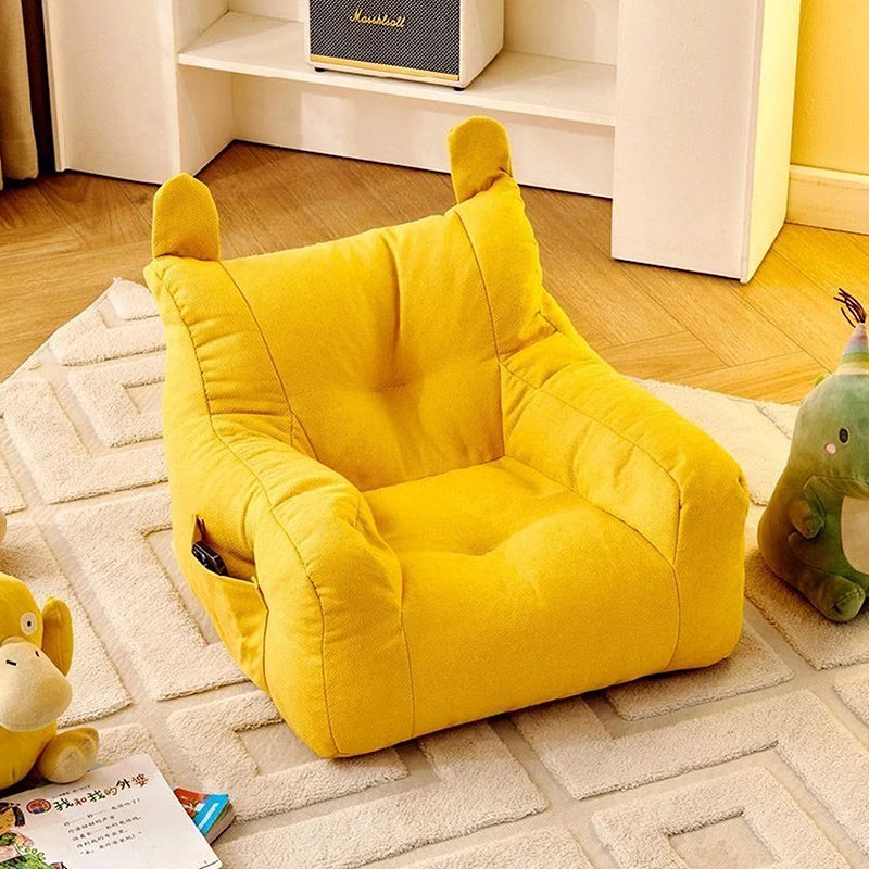 Soft Small Sofa Chair Comfortable Ergonomic Living Room With Storage Bag