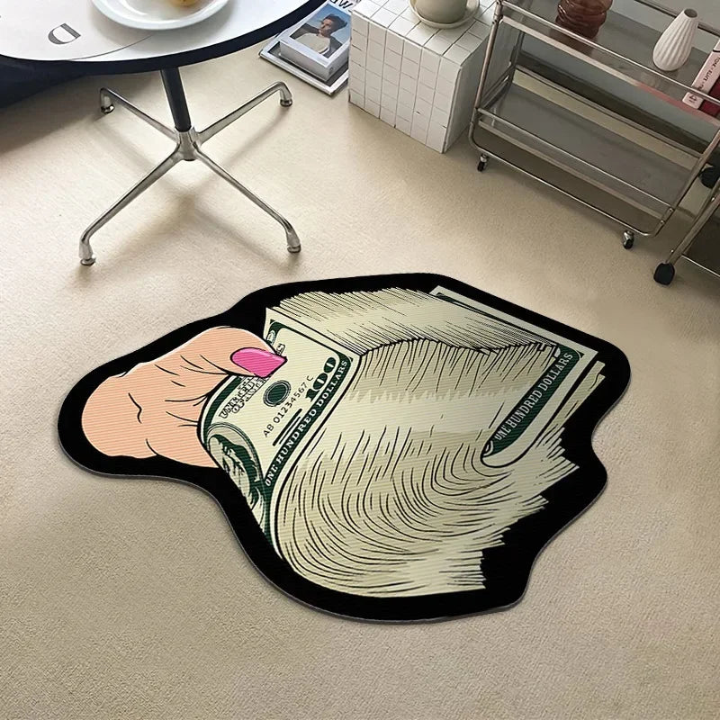 VIKAMA Upgraded Dollar Simulated Money Carpet