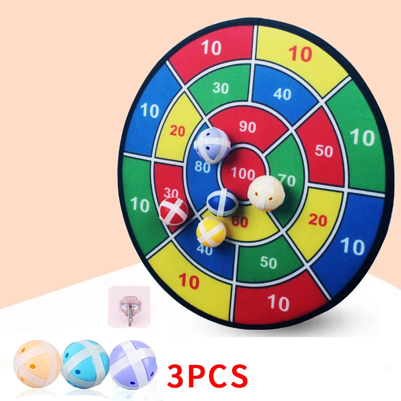 Large Hard Board Children's Sticky Ball Outdoor Parent-child Suction Cup Ball