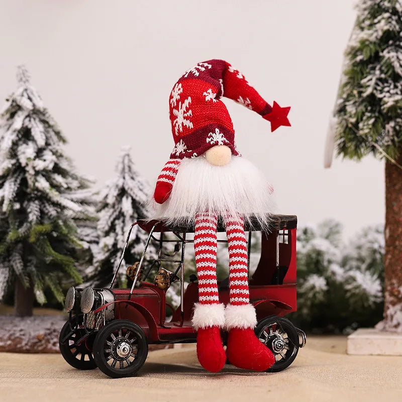 20/30cm LED Faceless Doll Elf Gnome with Lights Festive Decoration Home Navidad Gift