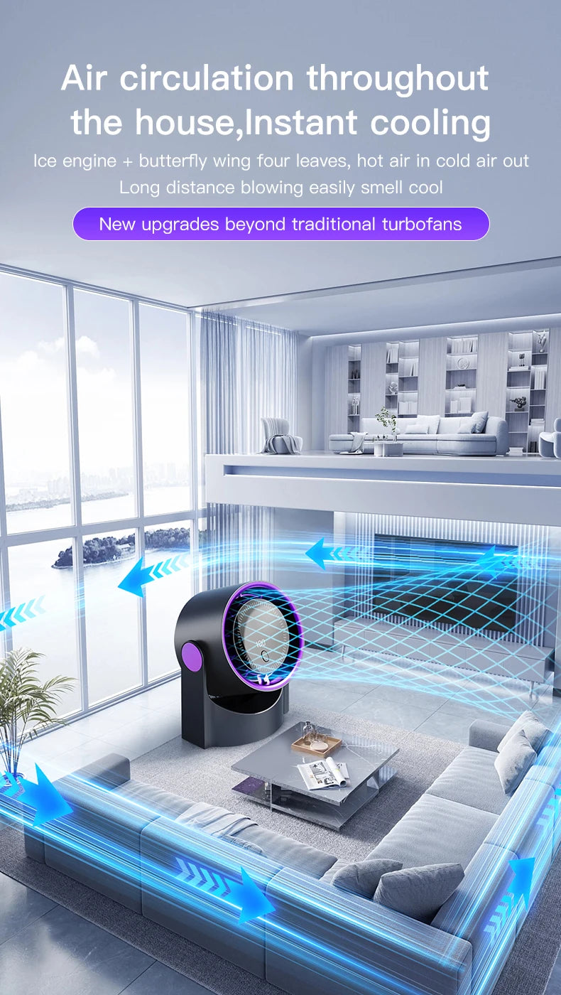 USB Smart Electric Fan