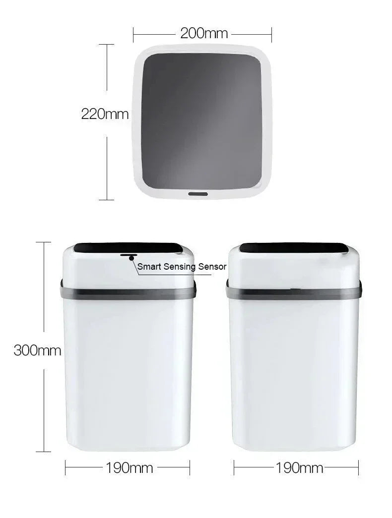 Smart Trashbin Automatic Sensor Large Capacity Touchless for Home