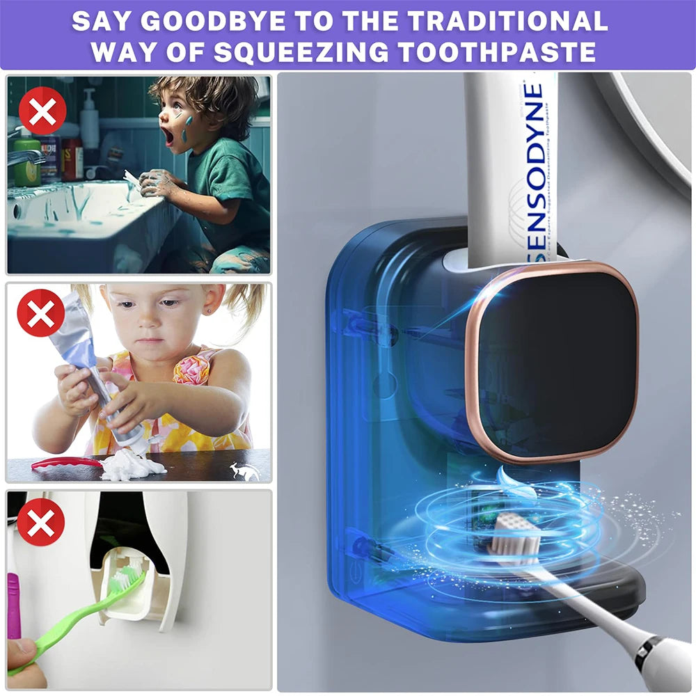 3-Mode Smart Toothpaste Dispenser
