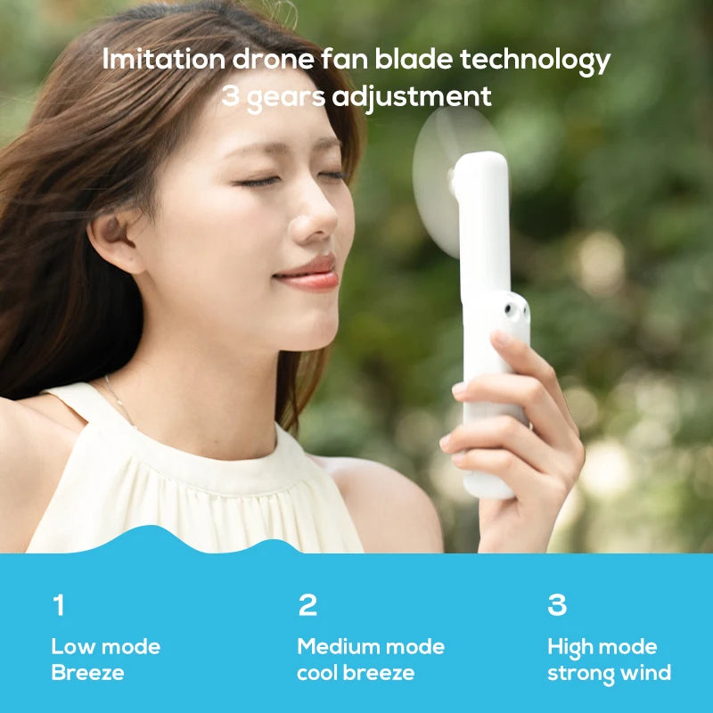 Multifunction Handheld Mini Electric Fan