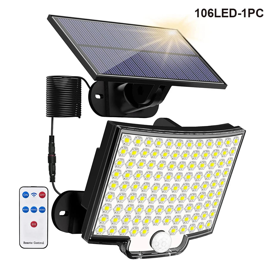 Outdoor Security with Solar Flood Lights