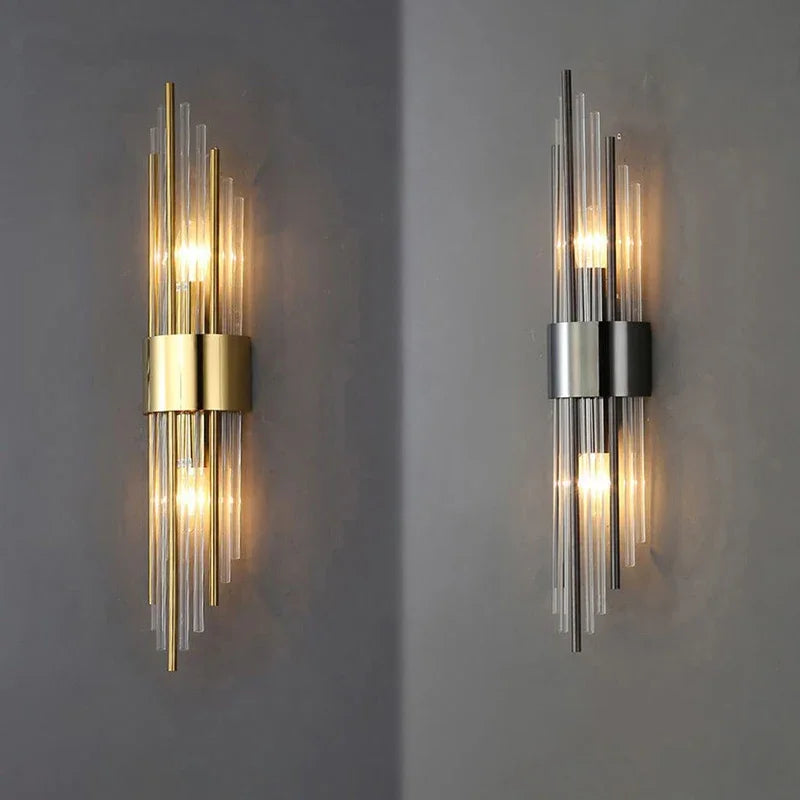 Luxury Wall Lamp Modern LED Gold Wall Light Indoor Lighting Wall Sconce Home Decoration