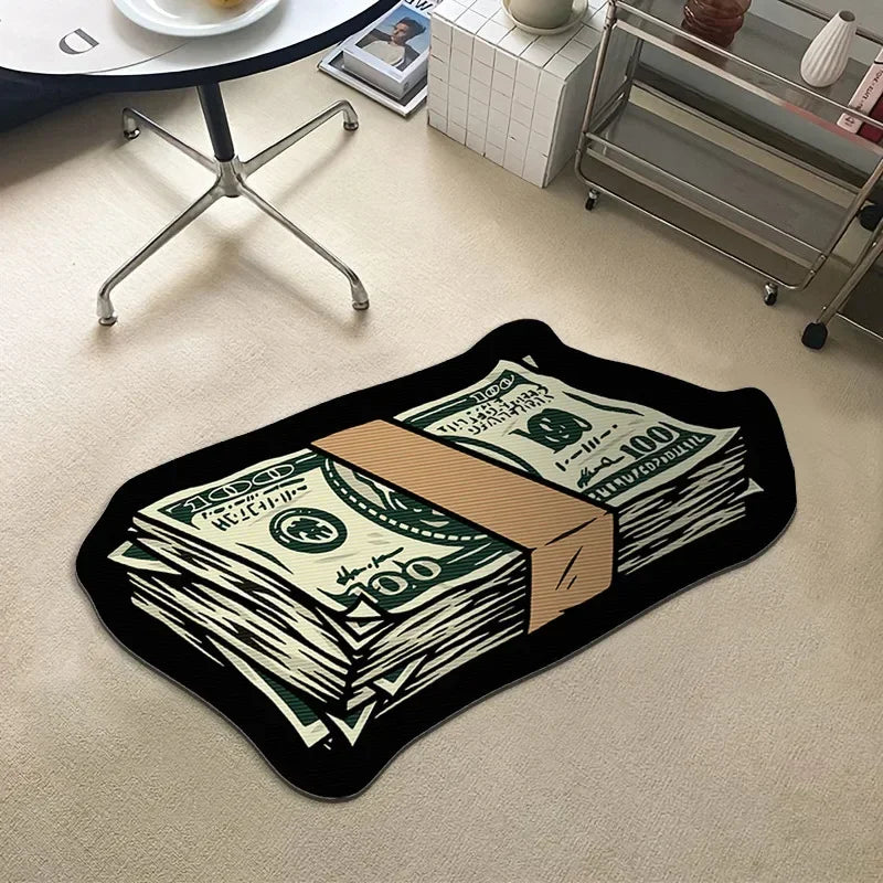 VIKAMA Upgraded Dollar Simulated Money Carpet