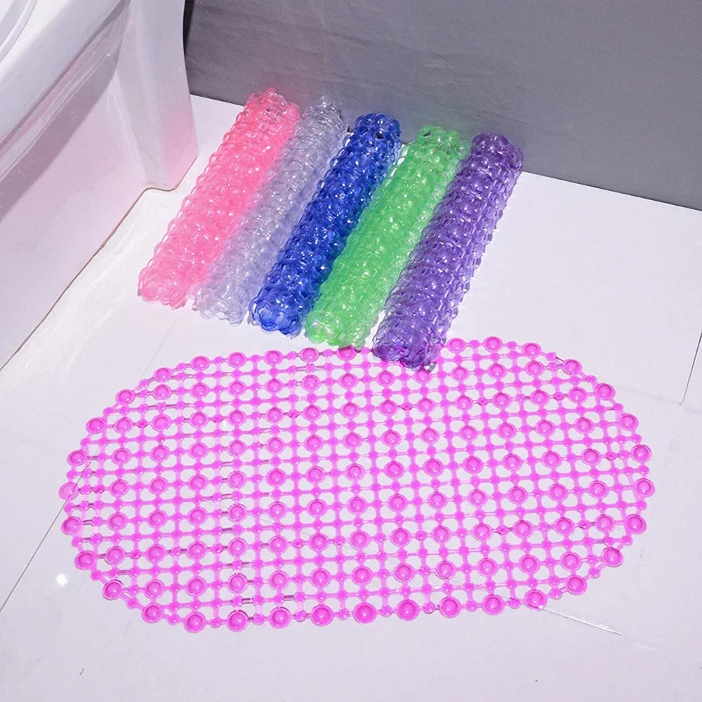 PVC Anti-Skid Bath Mat with Suction Cups