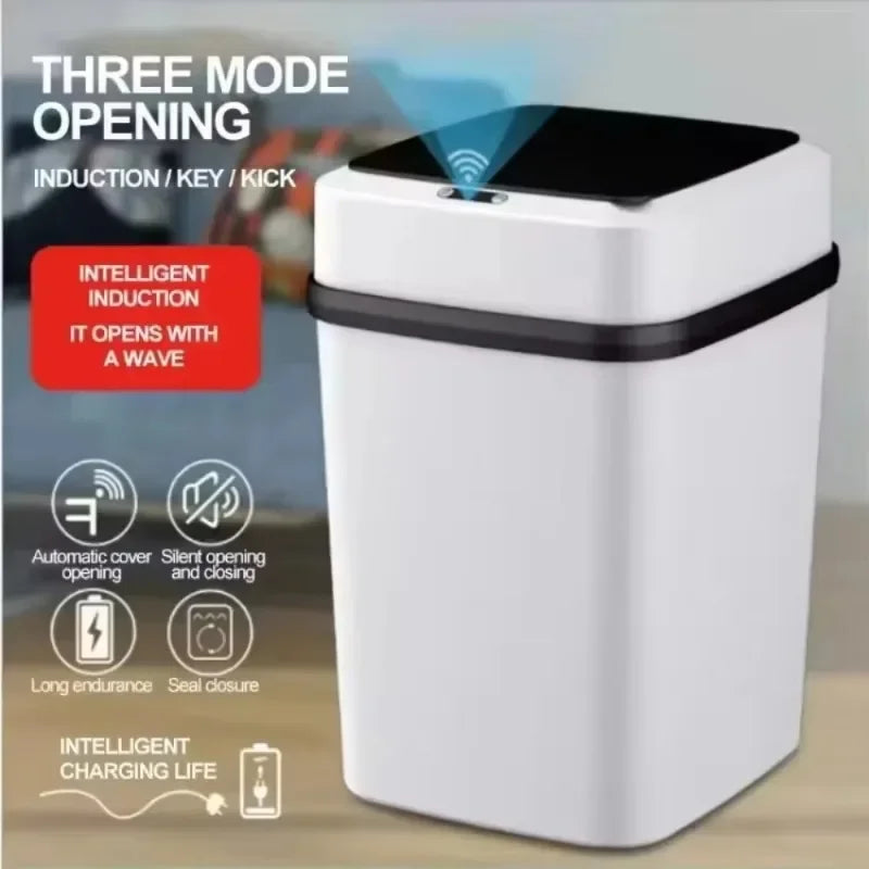 Smart Trashbin Automatic Sensor Large Capacity Touchless for Home
