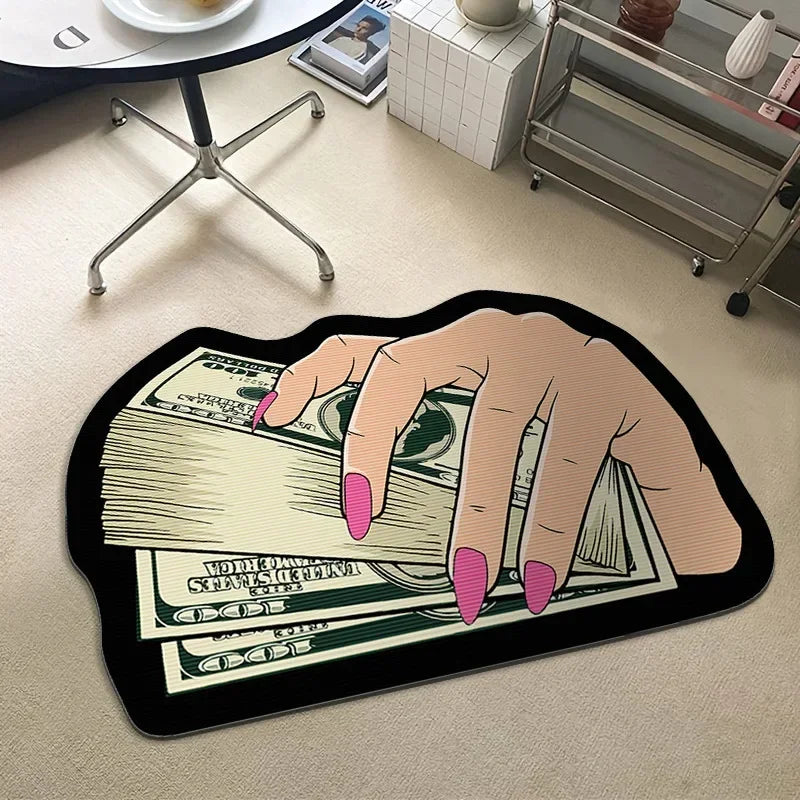 VIKAMA Upgraded Dollar Simulated Money Carpet