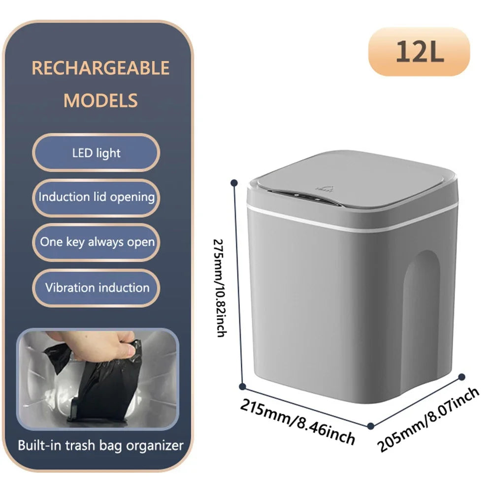 Waste Management with Our Smart Sensor Trash Can