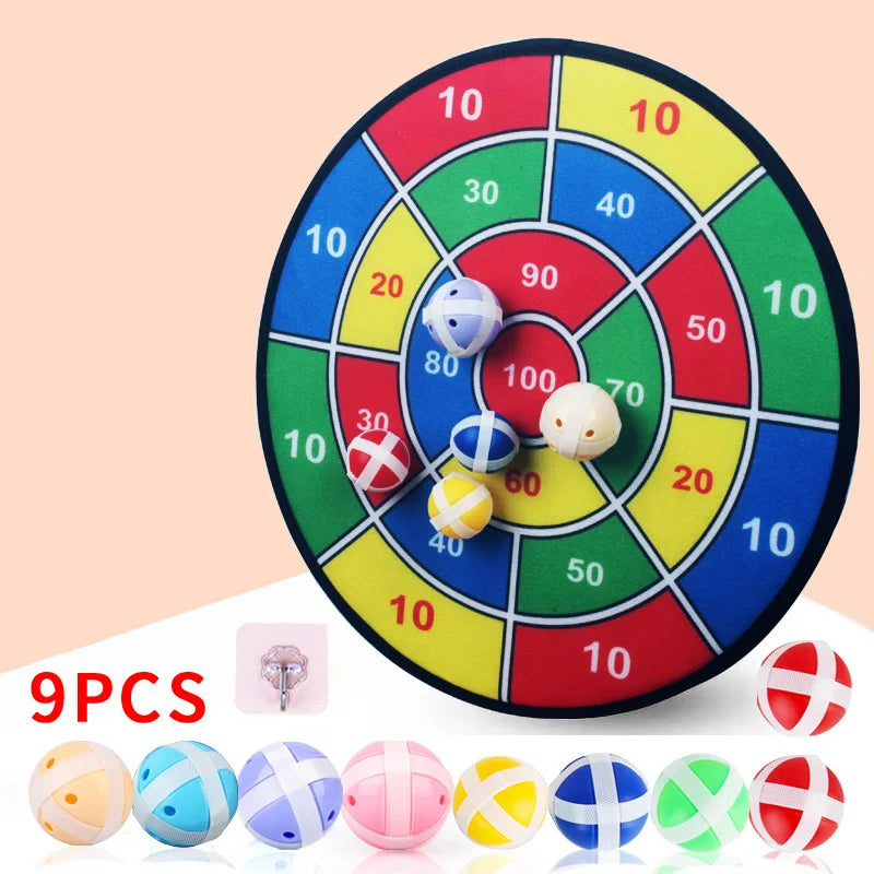 Large Hard Board Children's Sticky Ball Outdoor Parent-child Suction Cup Ball
