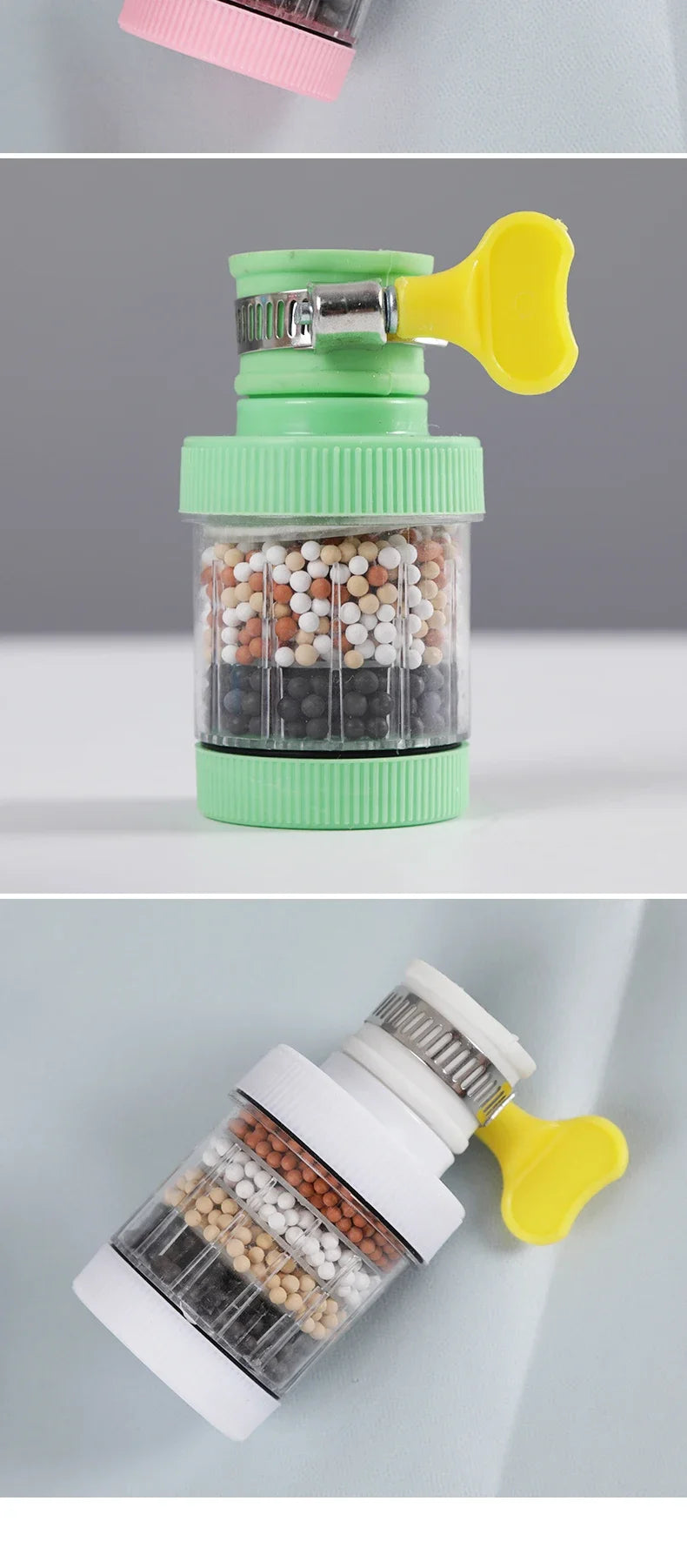 Water Faucet Filter Household Kitchen Home Mini Tap Water Clean Purifier