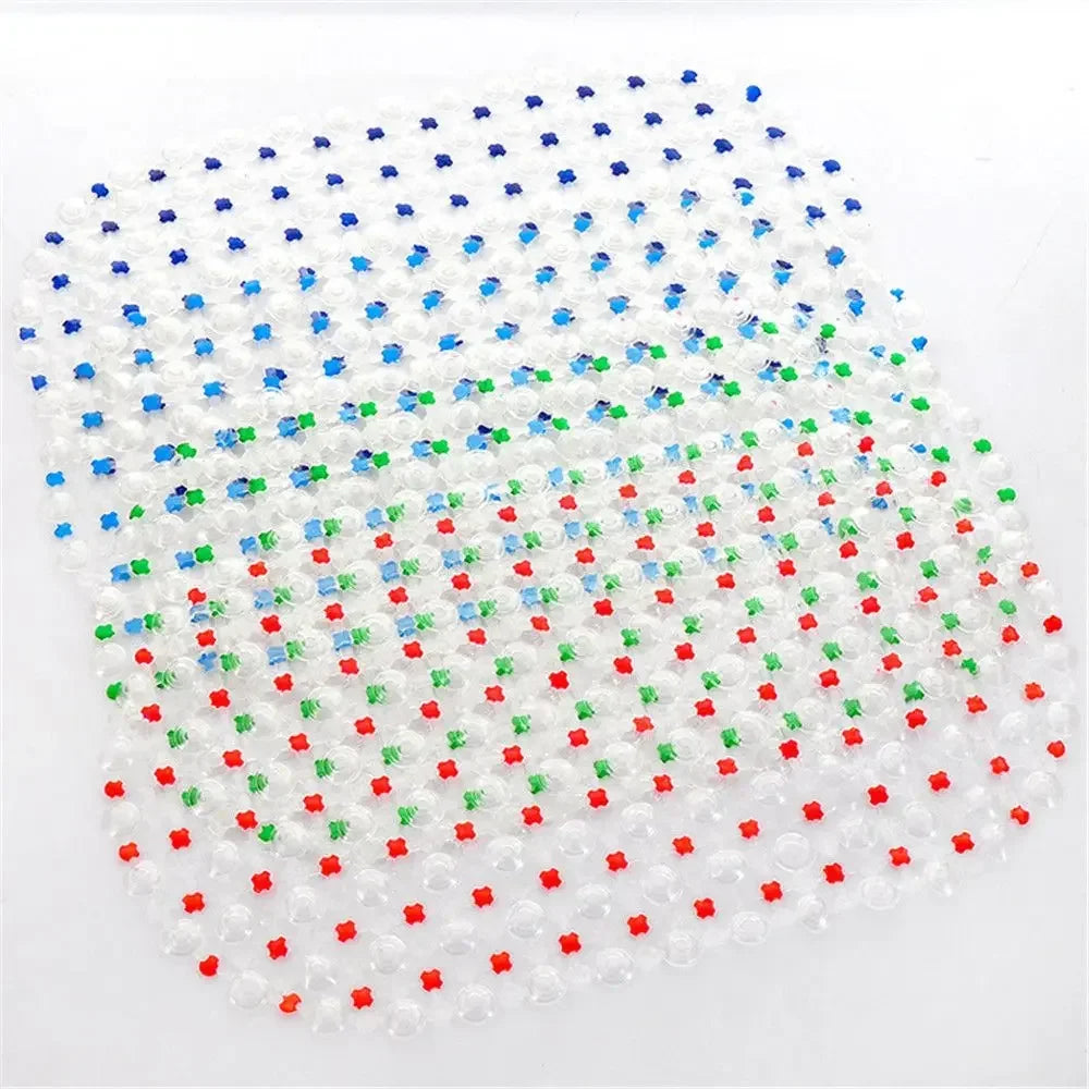 PVC Anti-Skid Bath Mat with Suction Cups