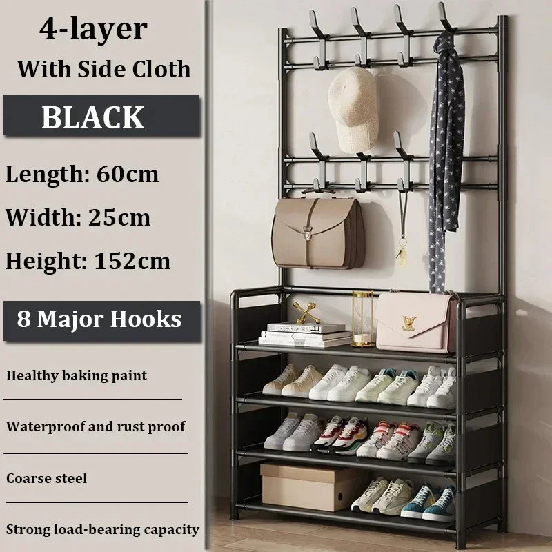Multi-Layer Shoe Rack and Organizer