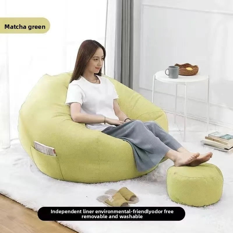 Lazy Sofa Bean Bag Tatami Living Room Recliner Small Apartment Leisure Chair