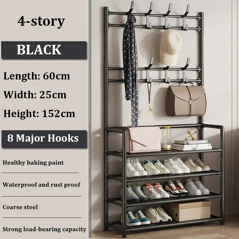 Multi-Layer Shoe Rack and Organizer