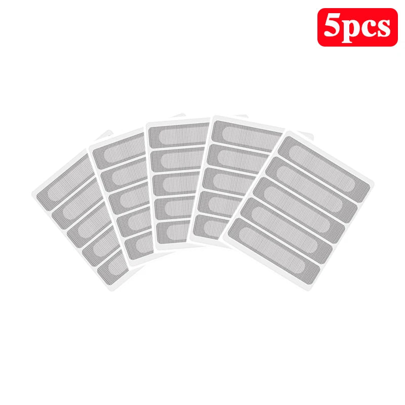 1/5/10 pcs Window Screen Patch Exhaust Door Drainage Hole Anti-mosquito Mesh Screen