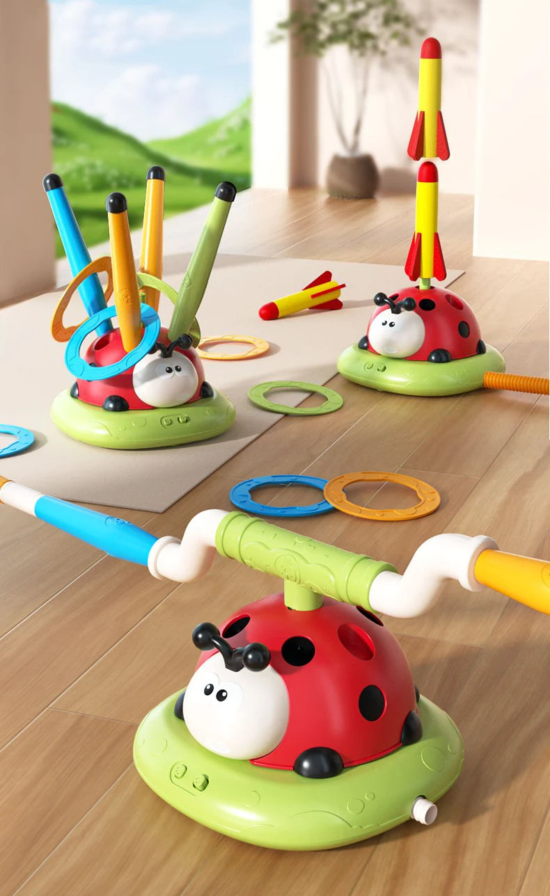 Ladybug Sport Entertainment Game Toy Multifunction Rope Skipping Machine