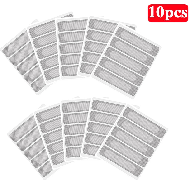 1/5/10 pcs Window Screen Patch Exhaust Door Drainage Hole Anti-mosquito Mesh Screen
