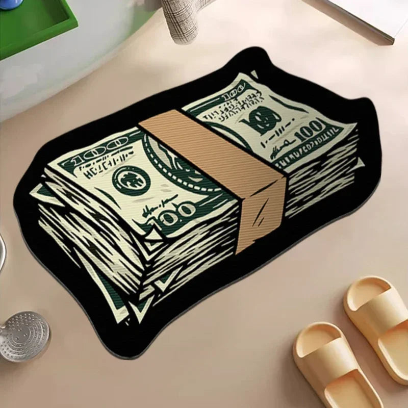 VIKAMA Upgraded Dollar Simulated Money Carpet