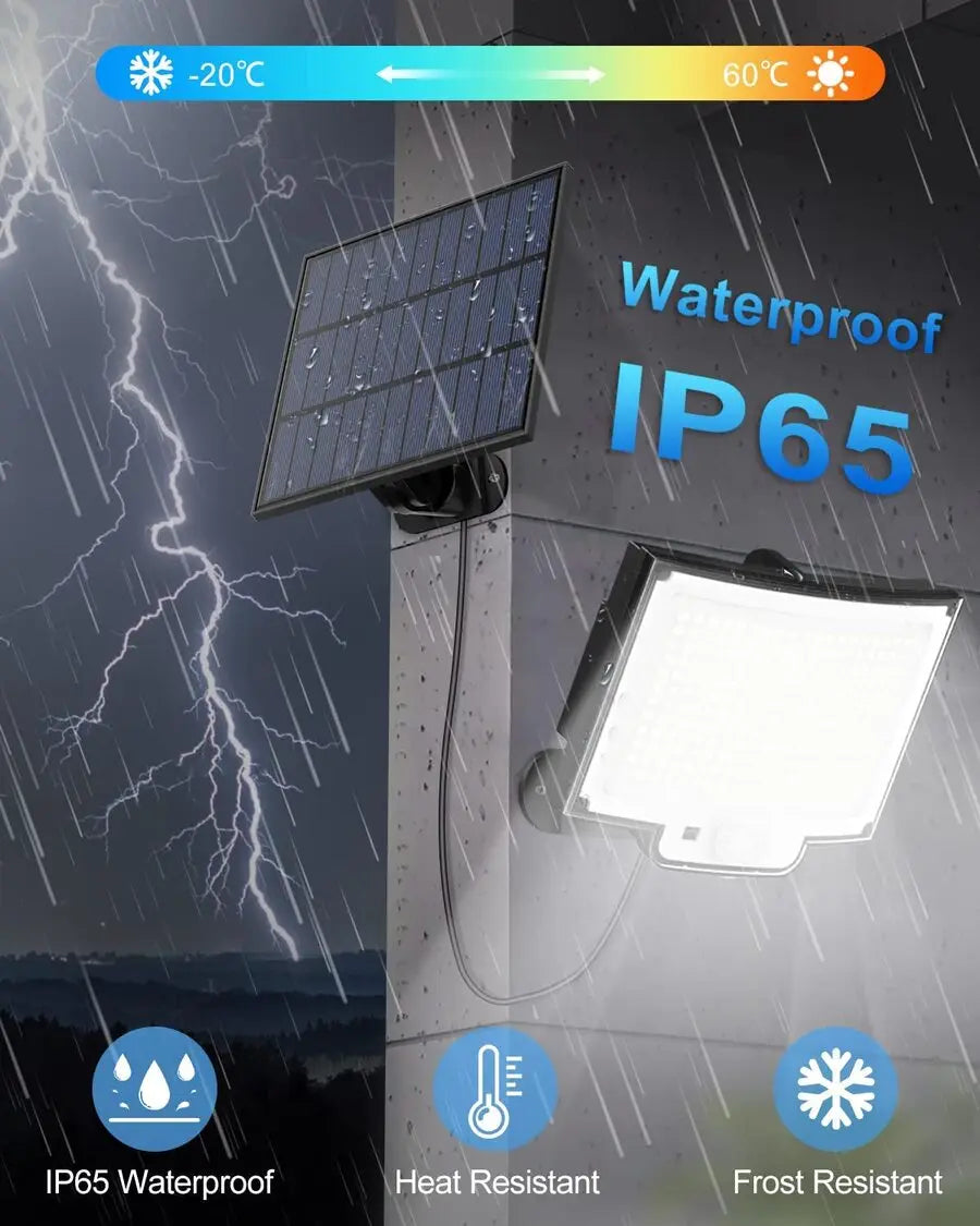 Outdoor Security with Solar Flood Lights