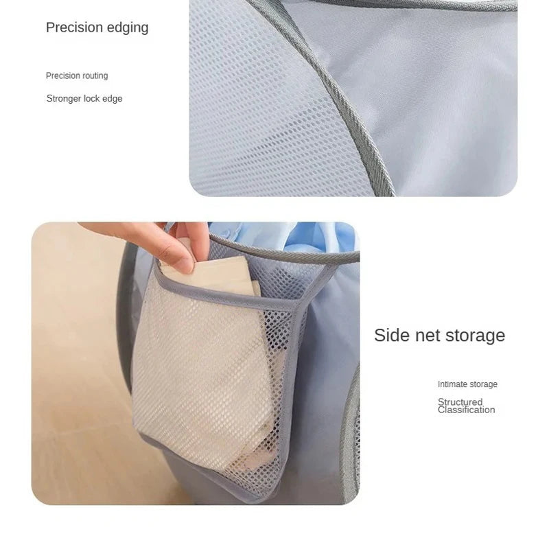 Foldable Mesh Storage Basket