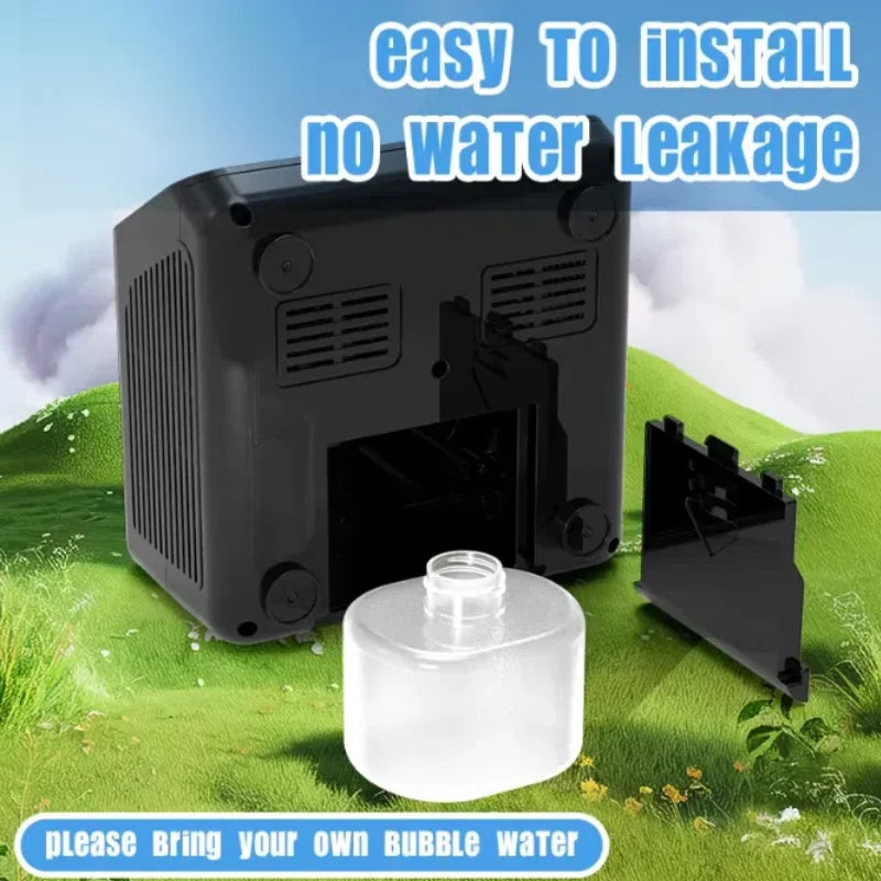 Automatic Bubble Machine Upgrade Bubble Blower with 2 Fans 20000+ Bubbles Per Minute