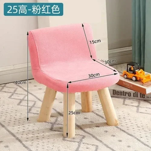 Children's small sofa chair, single person reading corner, reading lazy room backrest seat
