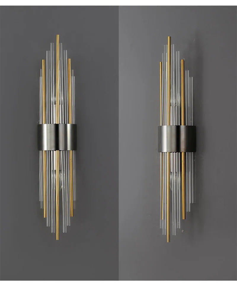 Luxury Wall Lamp Modern LED Gold Wall Light Indoor Lighting Wall Sconce Home Decoration