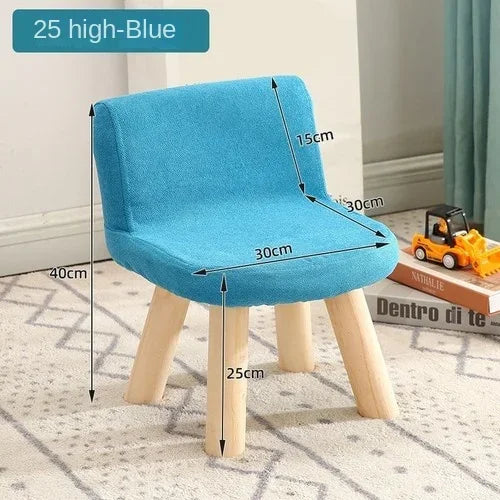 Children's small sofa chair, single person reading corner, reading lazy room backrest seat