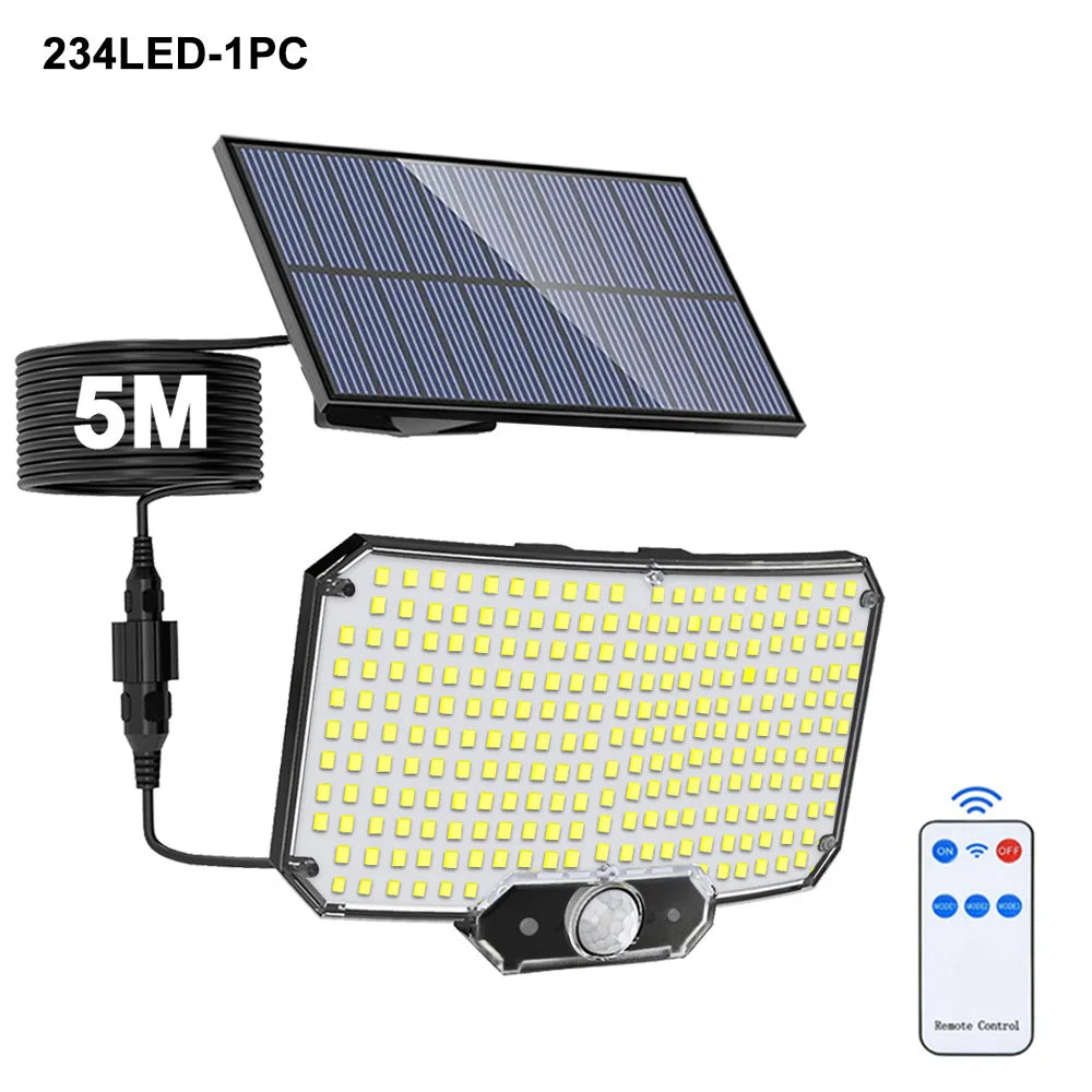 Outdoor Security with Solar Flood Lights