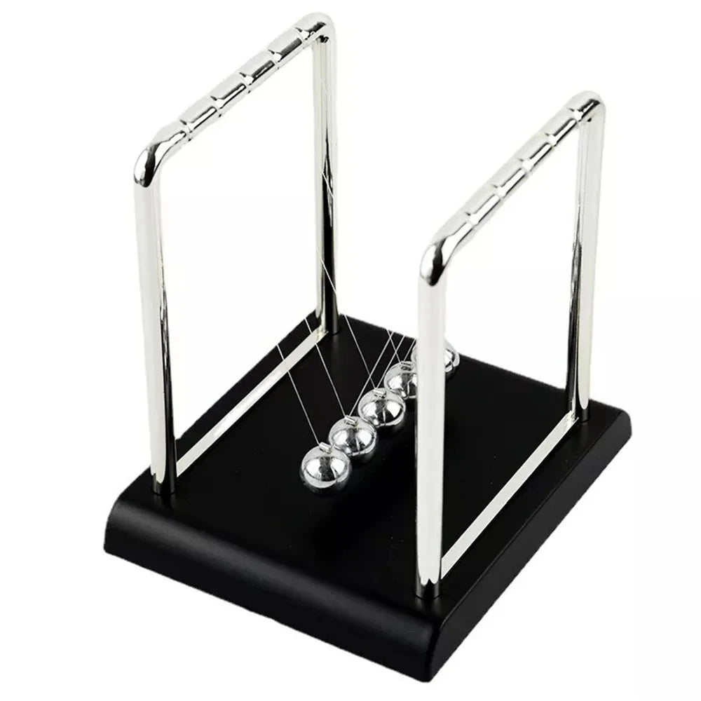 Newton's Cradle Balance Steel Ball Desk Toy Gravity Pendulum Teaching Supplies