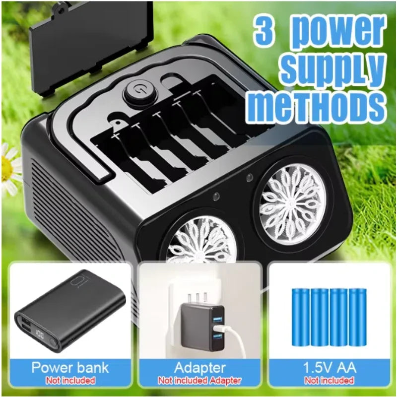 Automatic Bubble Machine Upgrade Bubble Blower with 2 Fans 20000+ Bubbles Per Minute