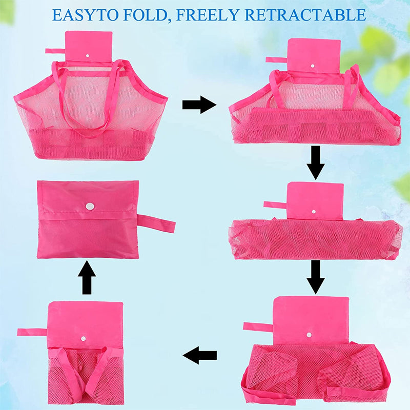Children Sand Away portable Mesh Bag for Toys & Cosmetic