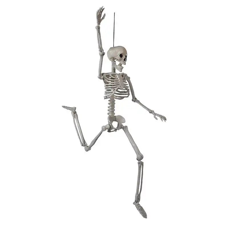 Halloween Home Decor Skeleton Head Outdoor Scary Props Realistic Skull Prank