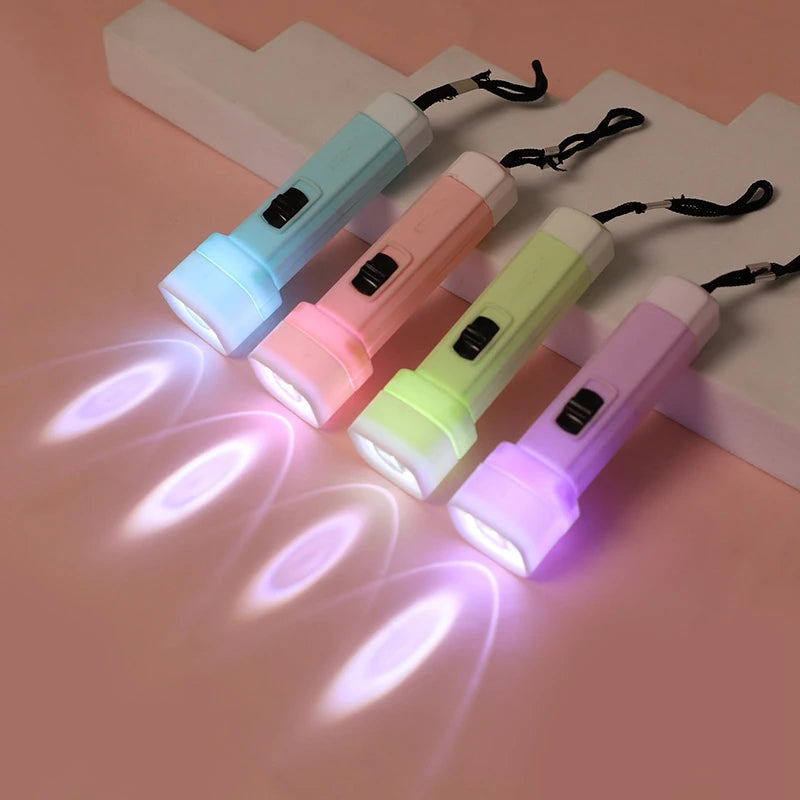 12Pcs LED Mini Flashlight Kids Birthday Party Favors for Festival Decoration