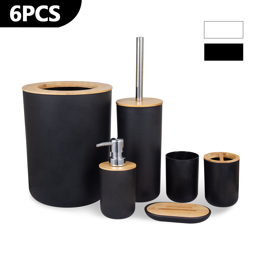 6Pcs Bathroom Storage Set