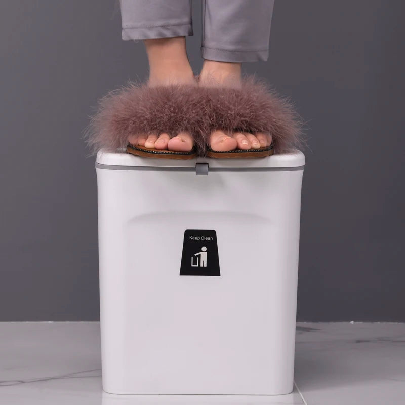 7/9L Hanging Trash Can For Kitchen Large Capacity Recycling Garbage basket