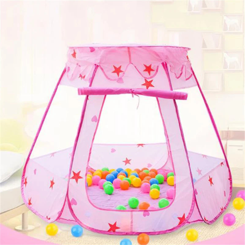 Infant Toddler Folding Tents Portable Castle Kids Play House