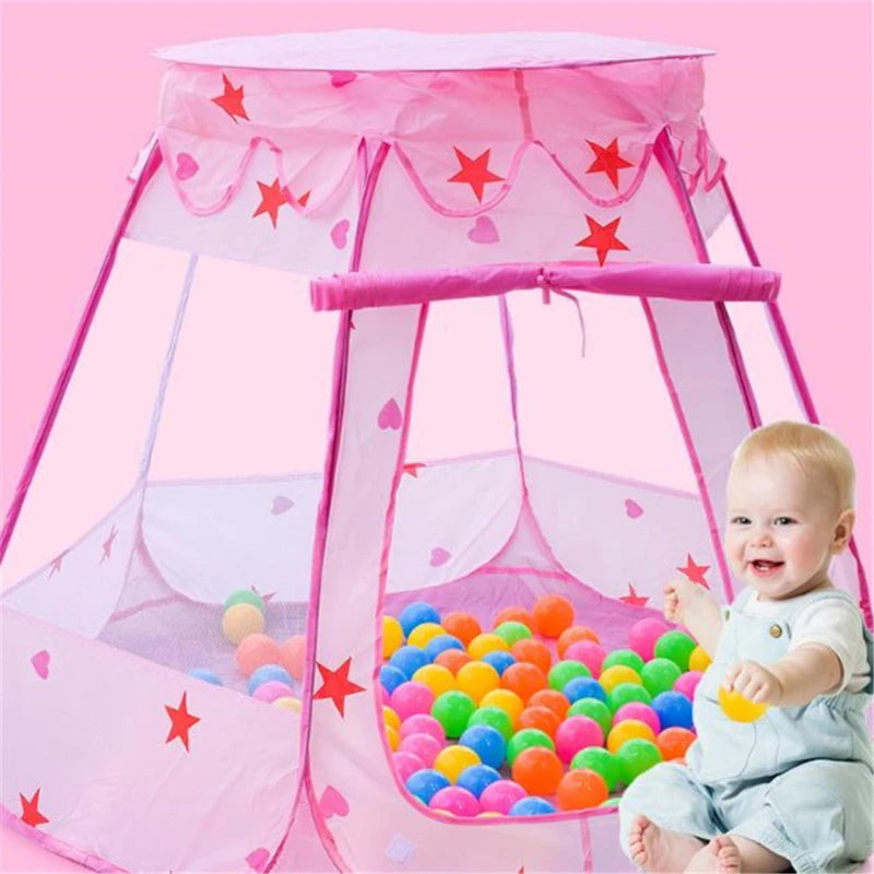 Infant Toddler Folding Tents Portable Castle Kids Play House